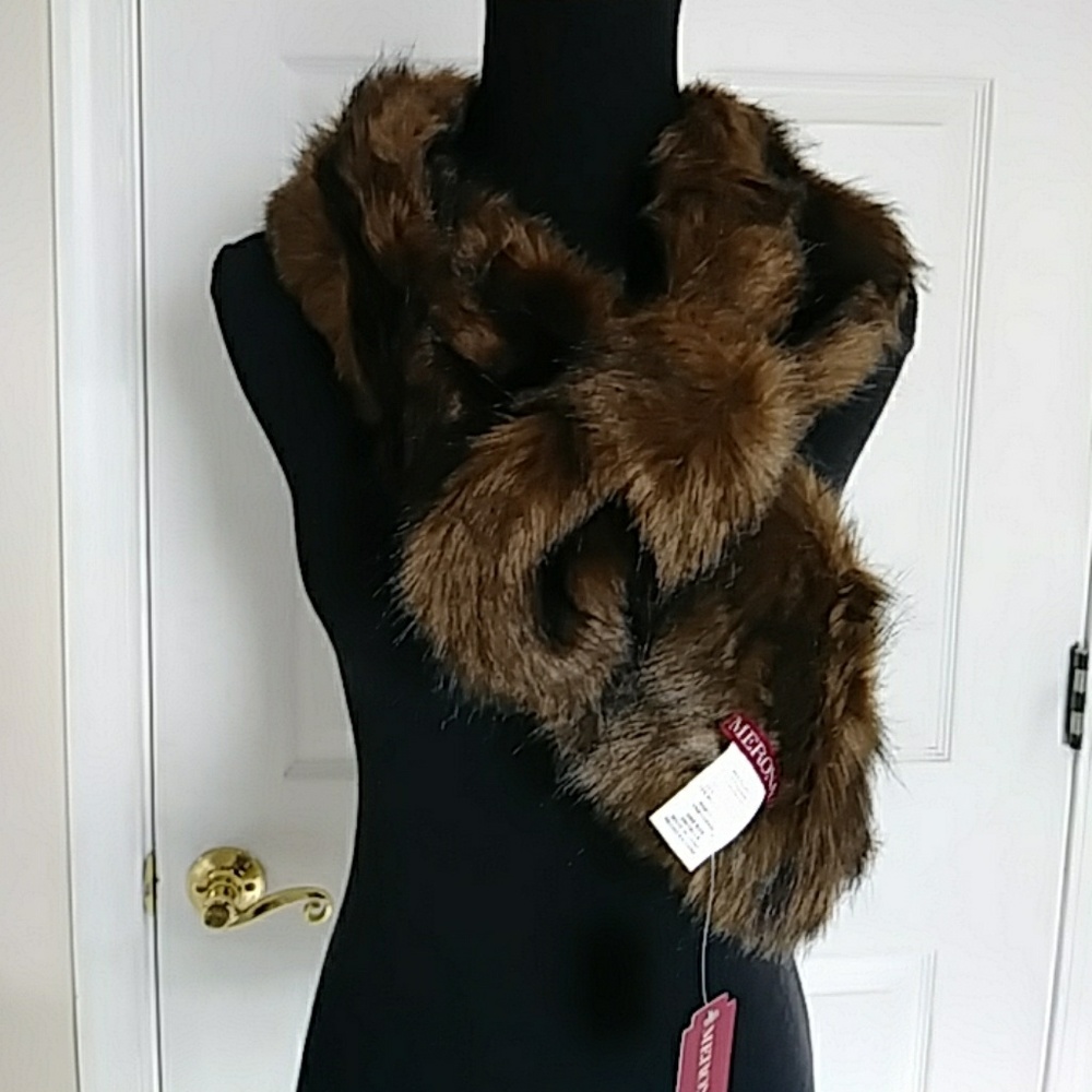 Merona Faux Fur Scarf